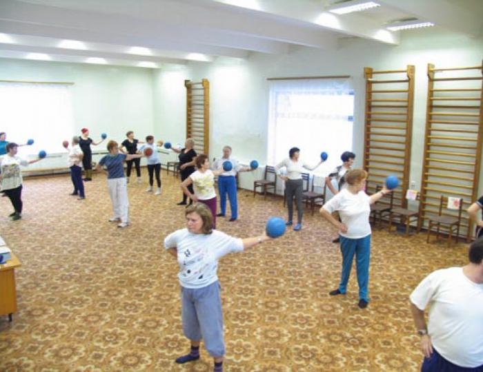 Зал ЛФК - Санаторий «Дорохово»